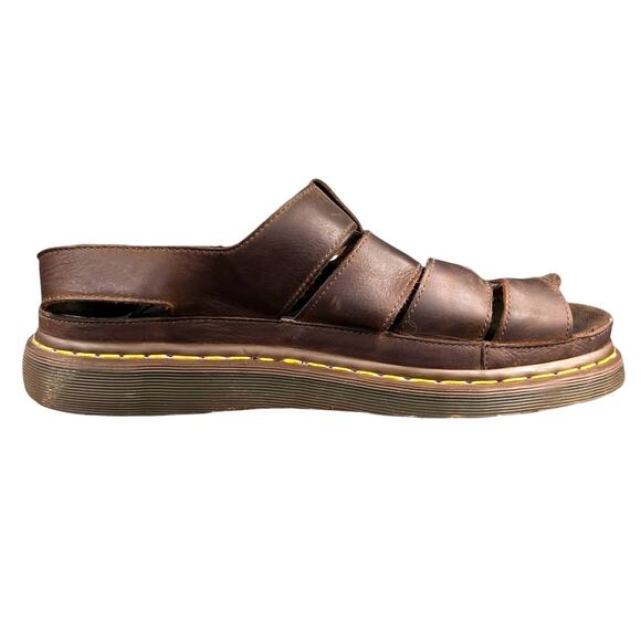 Dr. Marten’s Men’s Flash Brown Leather Fishermans Sandals Size US 13 main image 8